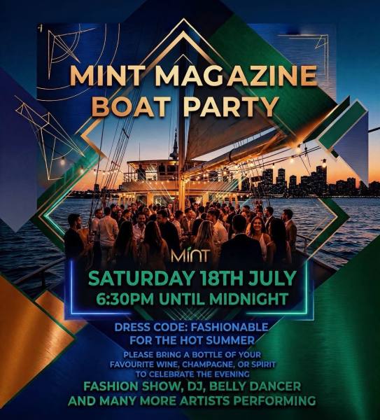 Mint Magazine Boat Party